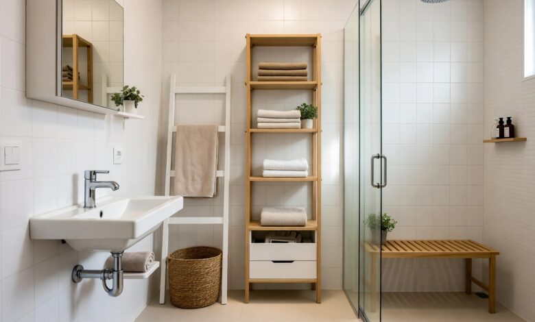 Small Bathroom Storage Ideas That Actually Add Style