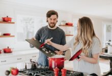 kitchen countertop styling