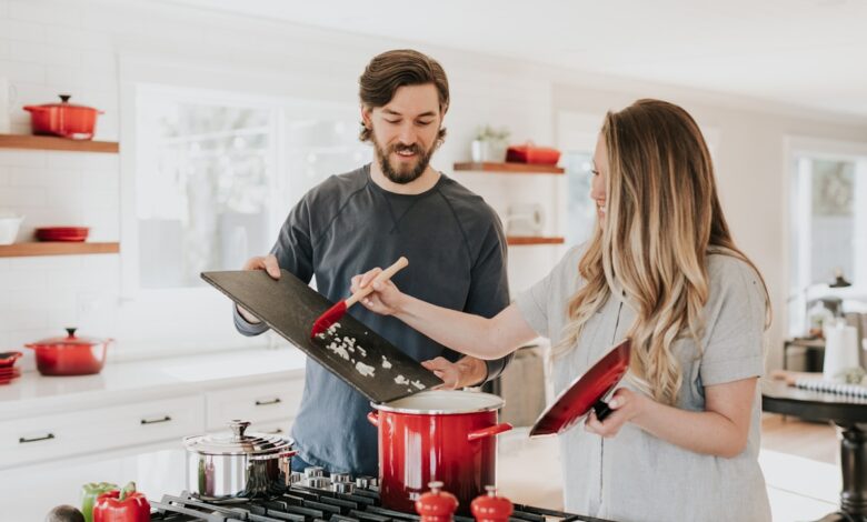 kitchen countertop styling