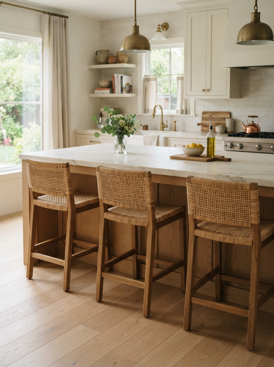 Barstools as styling element
