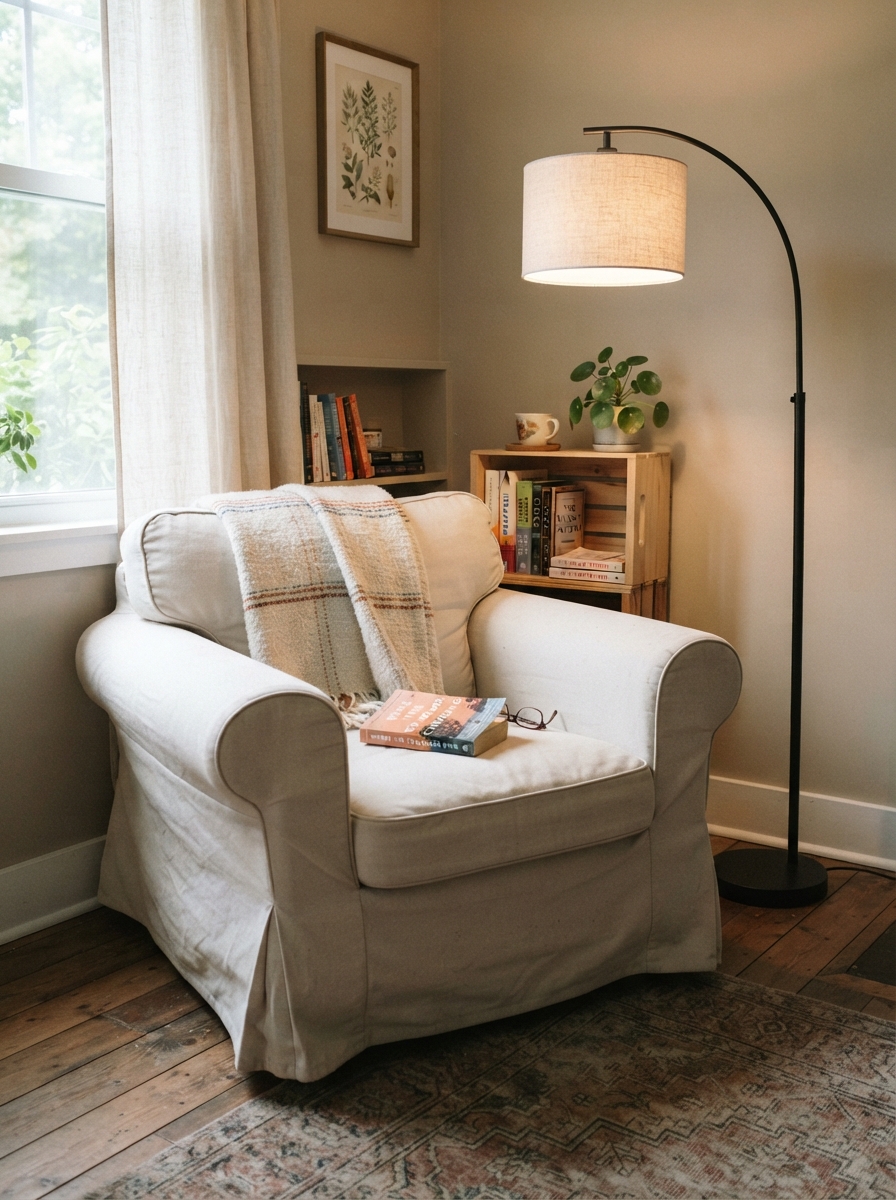 Budget reading nook ideas