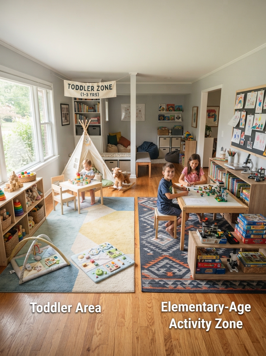 Playroom ideas by age