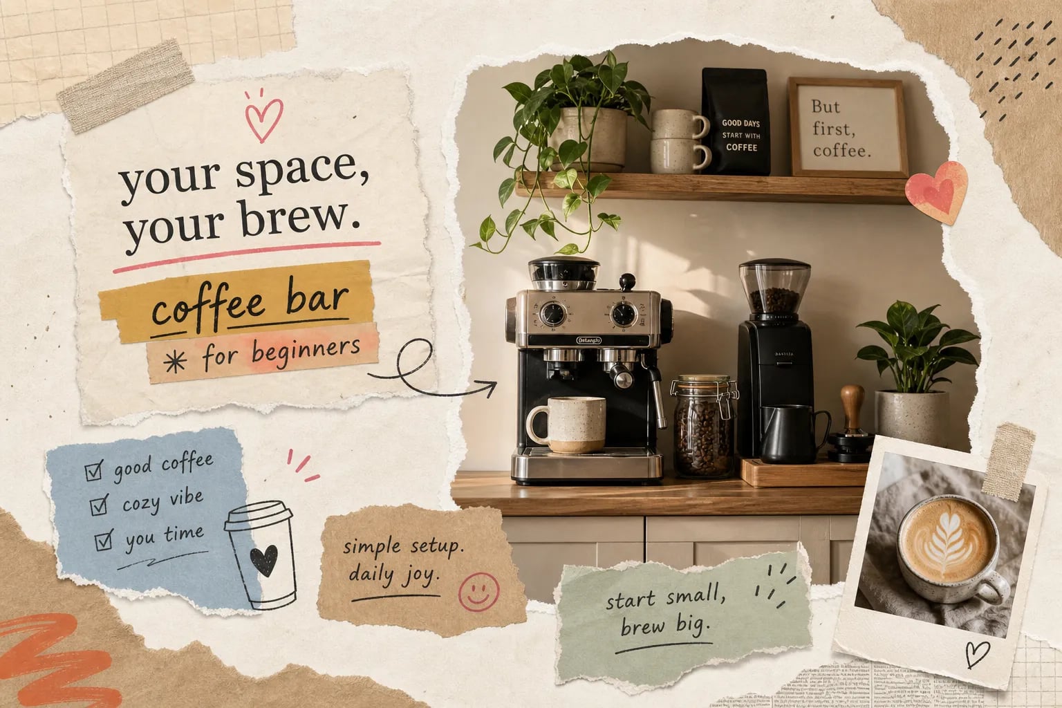 Home coffee bar setup what every beginner needs