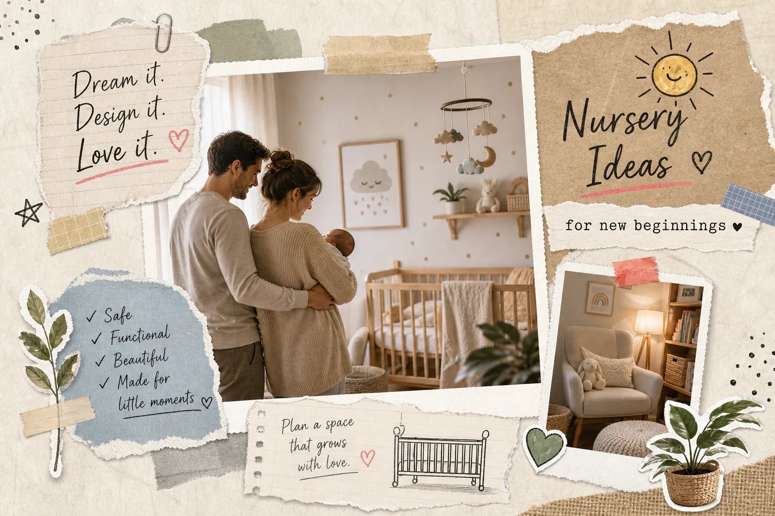 Nursery design ideas and planning tips for new parents