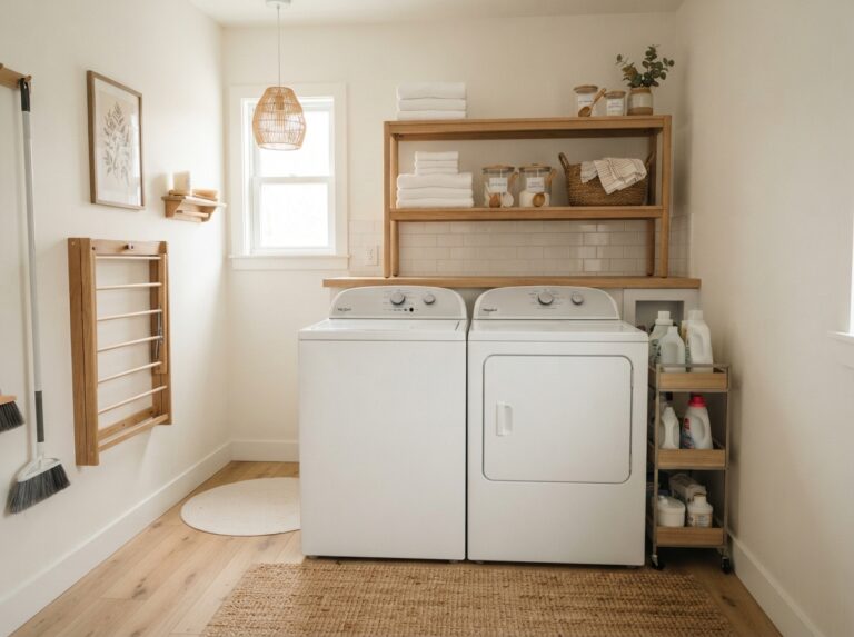 Small Laundry Room Ideas With a Top Load Washer That Actually Work