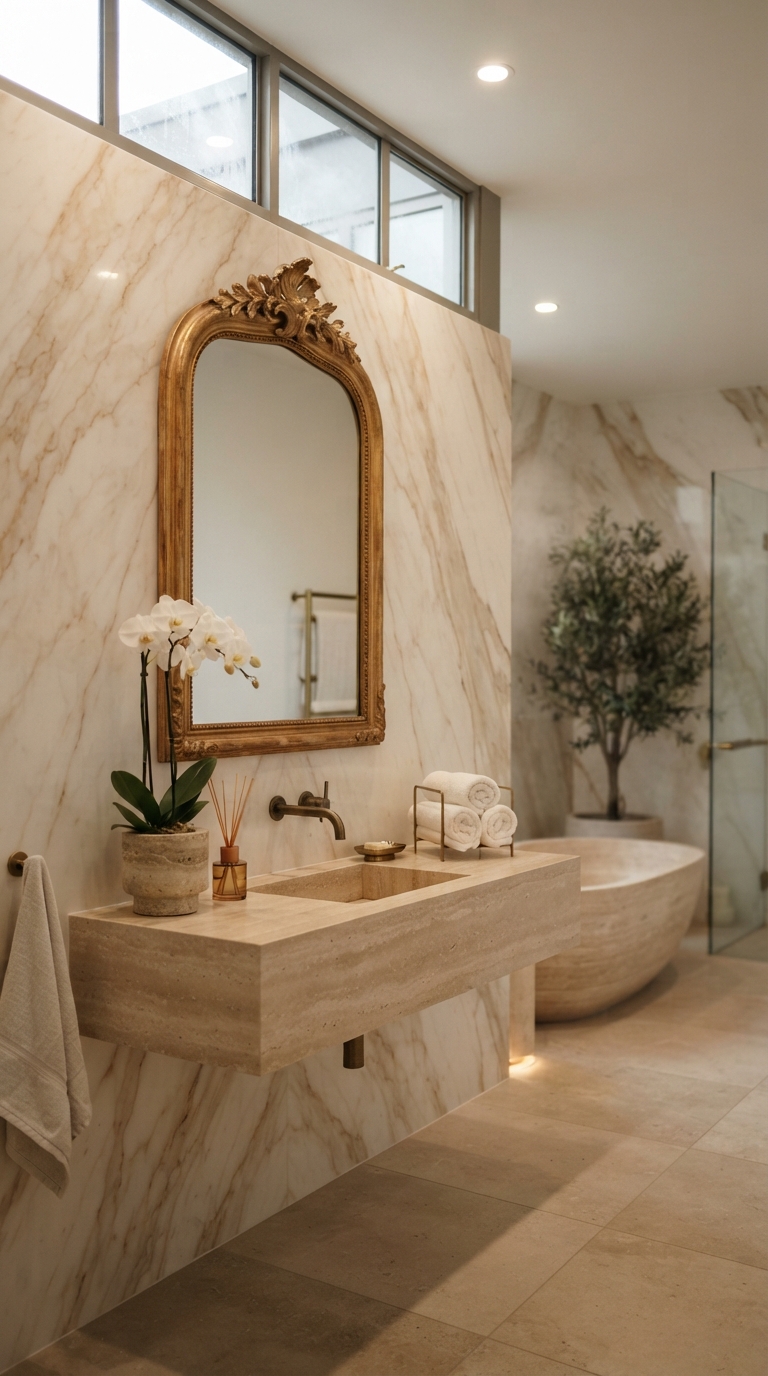 Master bathroom interior design