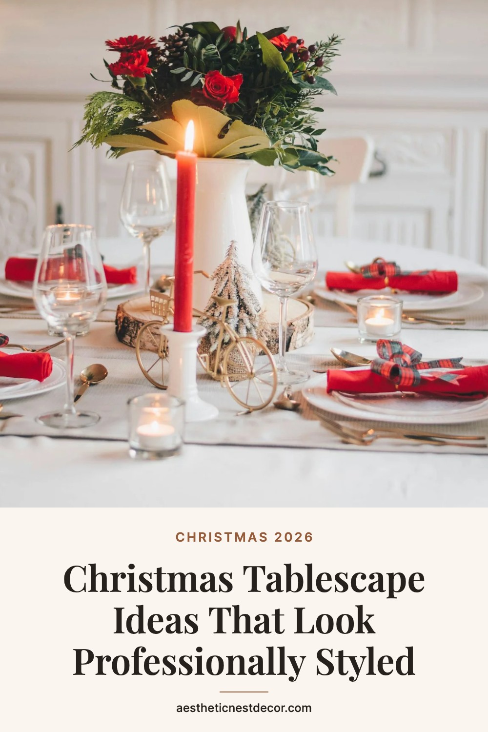 Christmas Tablescape Ideas That Look Professionally Styled